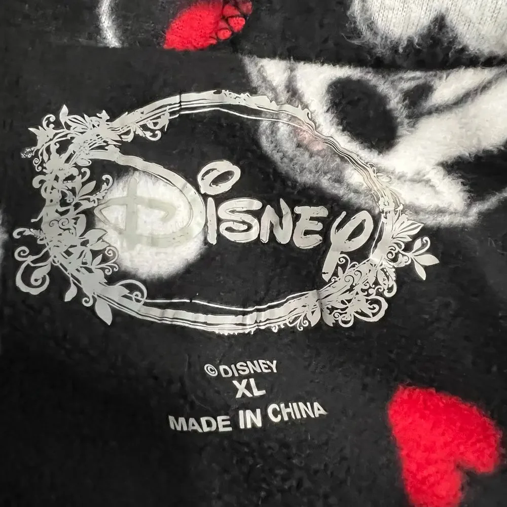 Disney Minnie Mouse Sleep Jumper Zip Up Size X Large - Picture 7 of 8